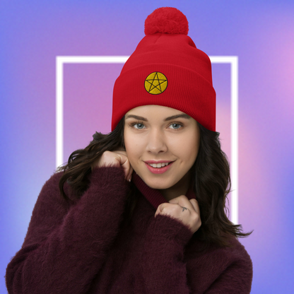 Cozmic Pom-Pom Beanie