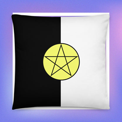 Cozmic Studioz - Star B&W Pillow