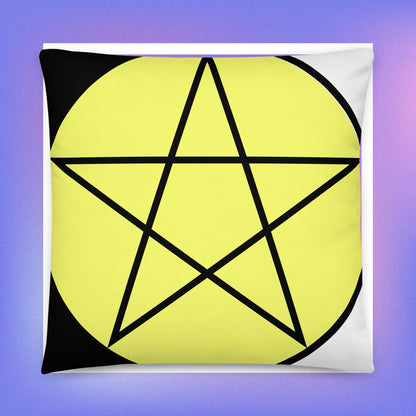 Cozmic Studioz - Star B&W Pillow