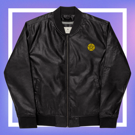 Cozmic Studioz - Star Leather Jacket