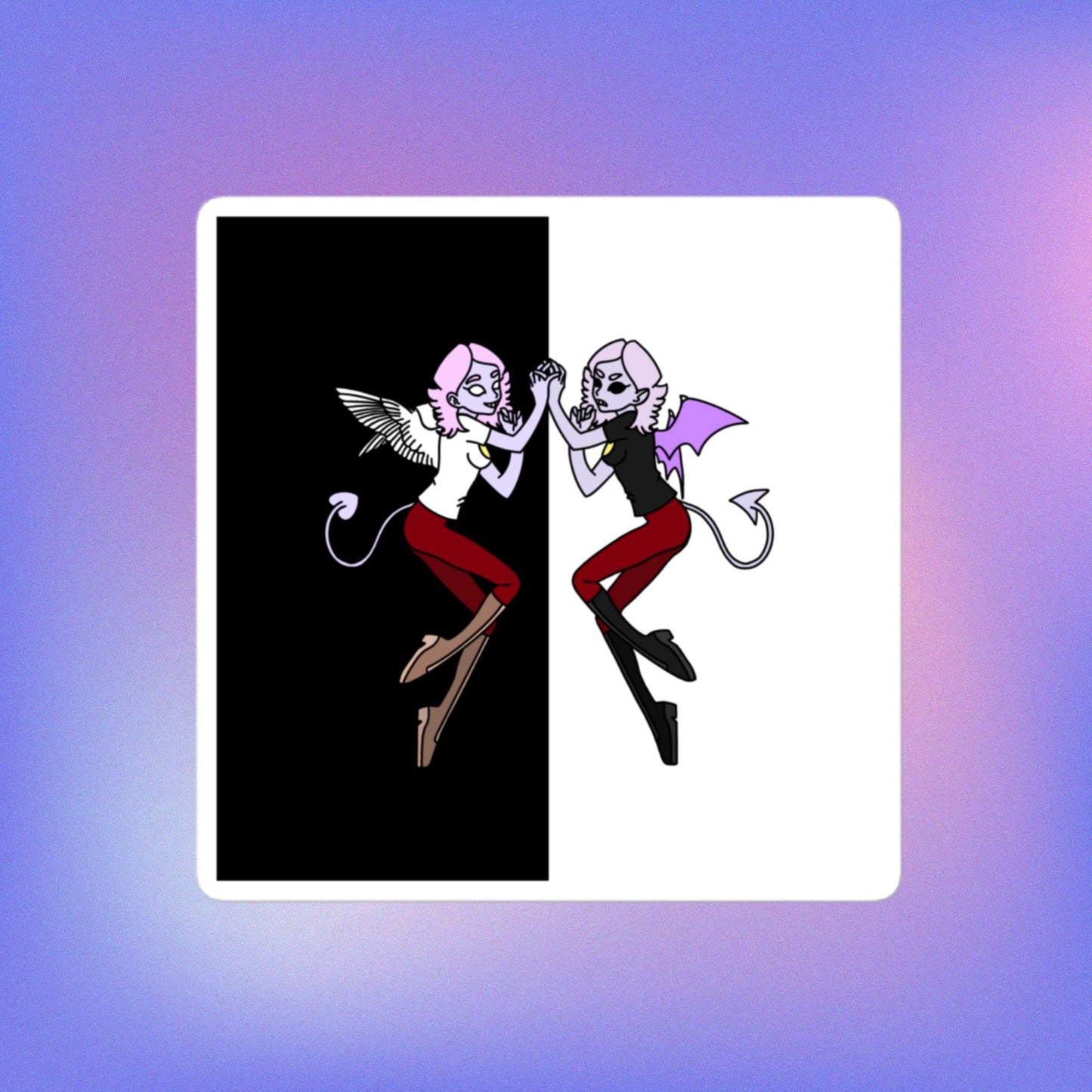 Fandom V.S Phantom Sticker