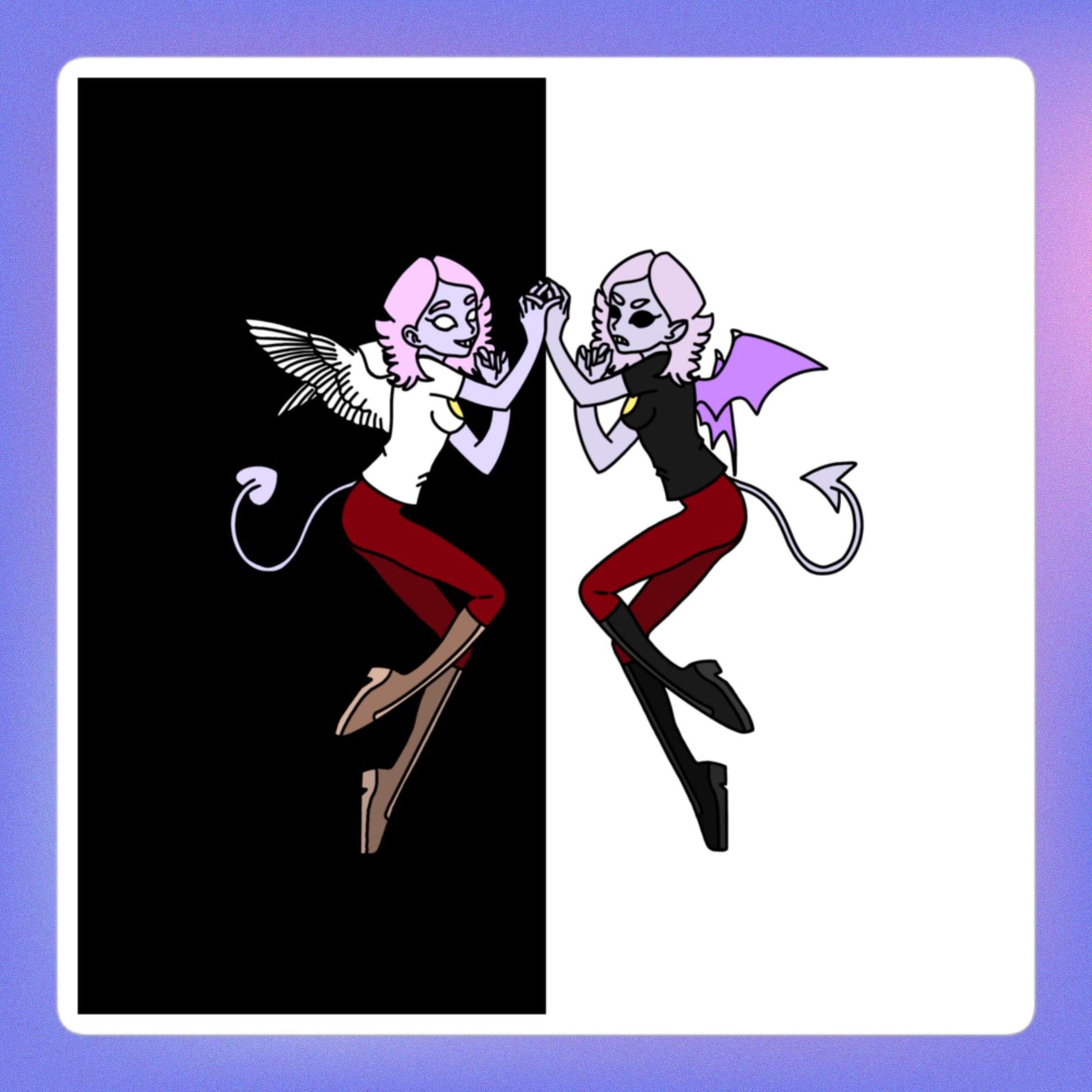 Fandom V.S Phantom Sticker